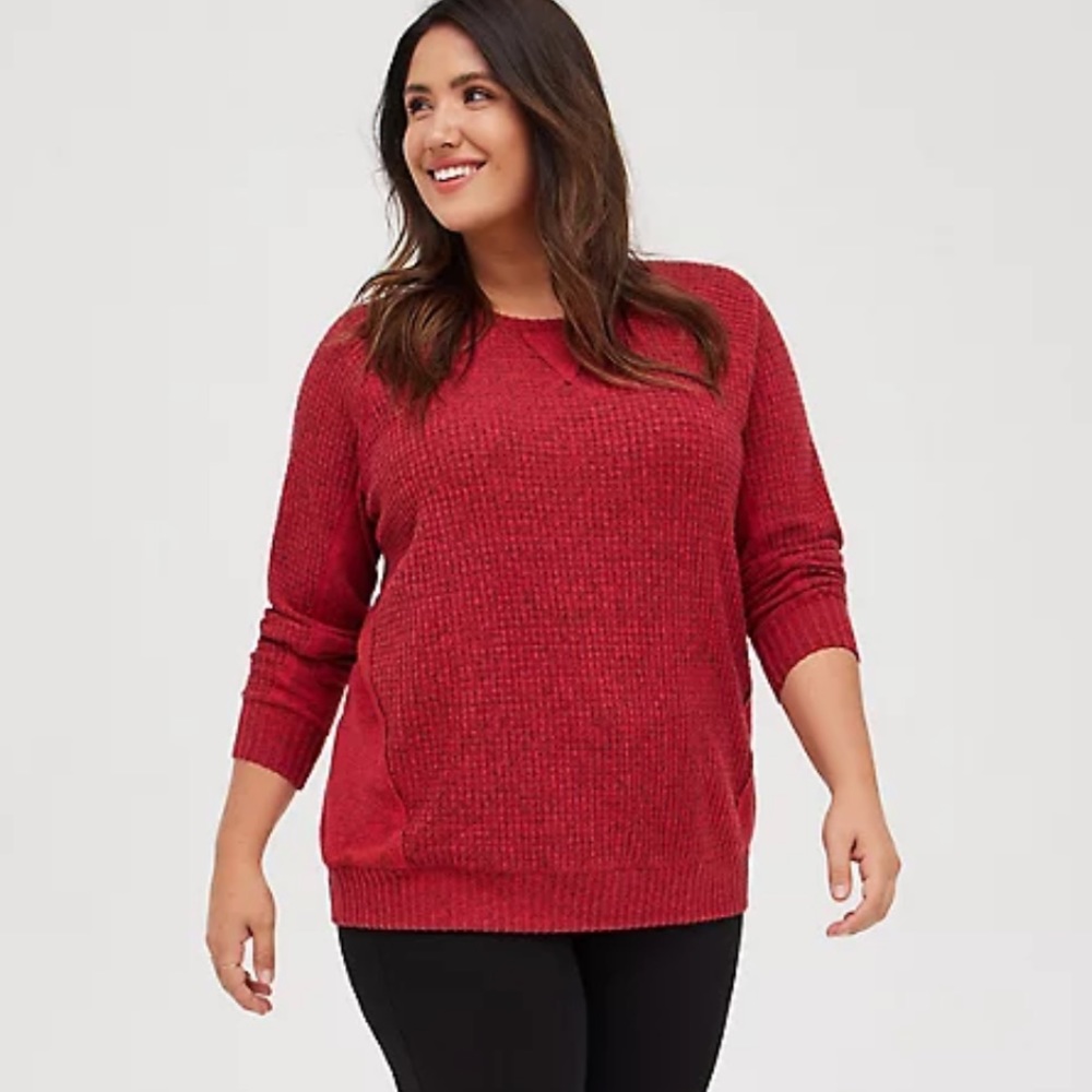Torrid Brushed Waffle Sweater